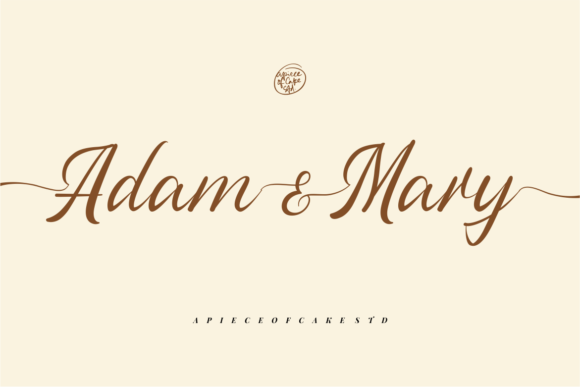Adam Mary: A Script Font with Elegance and Charm