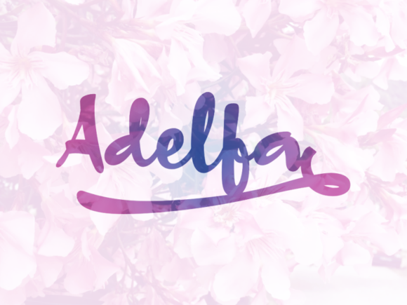 Adelfa: A Timeless Script Font for Editorial Design