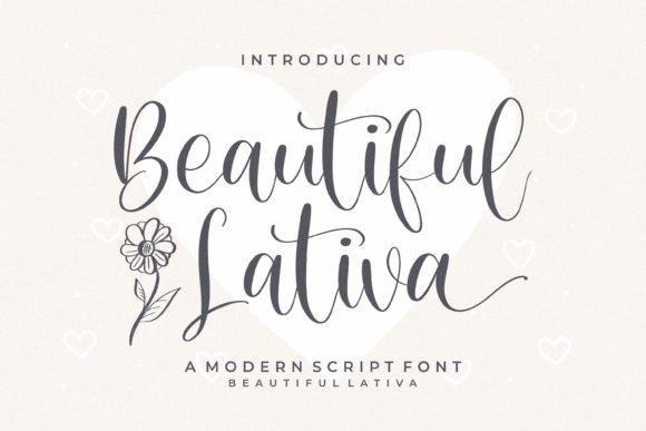 Beautiful Lativa: A Font That Elevates Your Brand