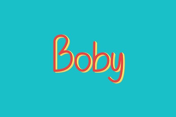 Boby: A Handwritten Font That Elevates Your Brand