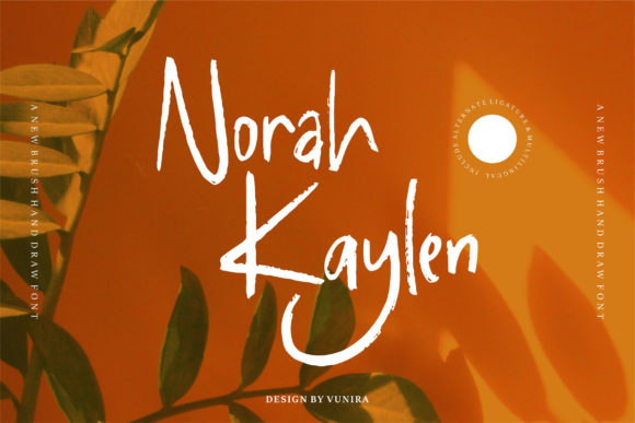 Discover Norah Kaylen: The Elegant Script Font for Your Brand
