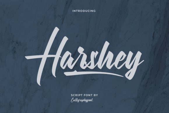 Font Choice That Speaks Volumes: Harshey in Action