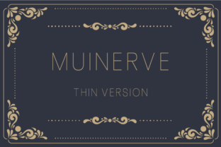 Font That Elevates Your Brand: Muinerve Thin