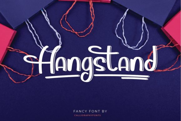 Hangstand: A Script Font That Elevates Your Brand