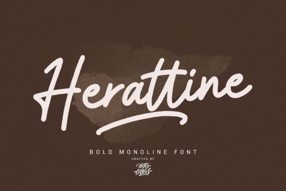 Herattine: A Luxurious Script Font for Web Design
