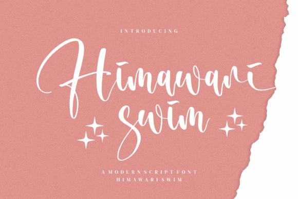 Himawari Swim: The Font That Elevates Your Campaigns