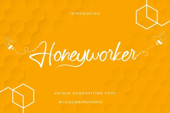 Honeyworker: A Sweet Script Font for Digital Design