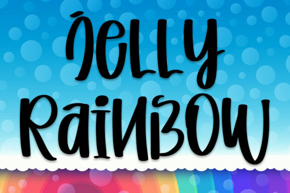 Jelly Rainbow: A Font That Adds Magic to Every Project