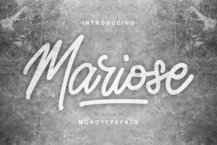 Mariose: A Versatile Script Font for Editorial Design