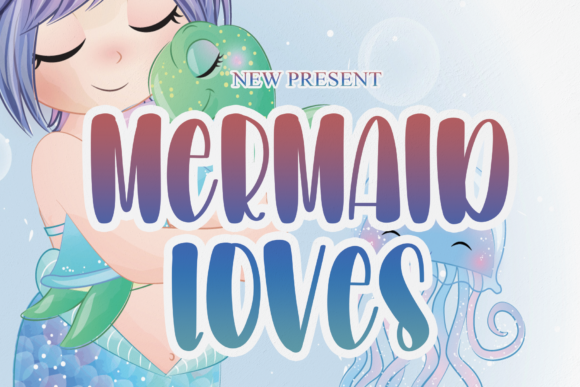 Mermaid Loves: A Script Font for Editorial Creativity
