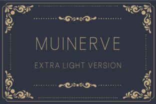 Muinerve Extra Light: A Versatile Sans Serif for Editorial Design