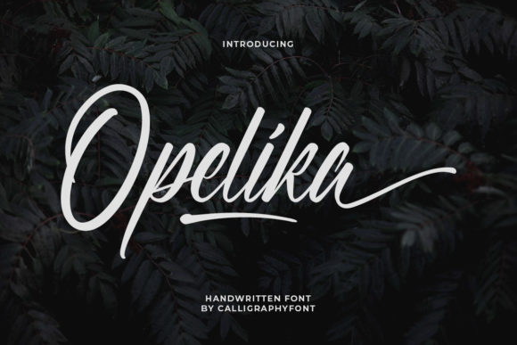 Opelika: A Script Font That Elevates Web Design