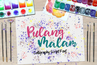 Pulang Malam: A Script Font for Modern Web Design