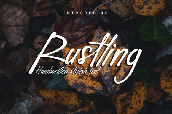 Rustling: A Font for Thoughtful Design