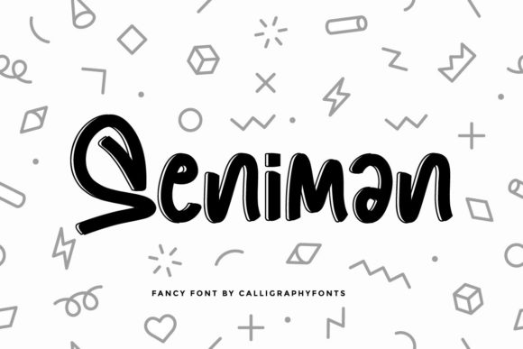 Seniman: A Font That Breathes Life into Editorial Design