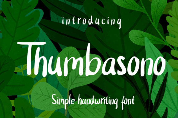 Thumbasono: The Font That Elevates Your Brand